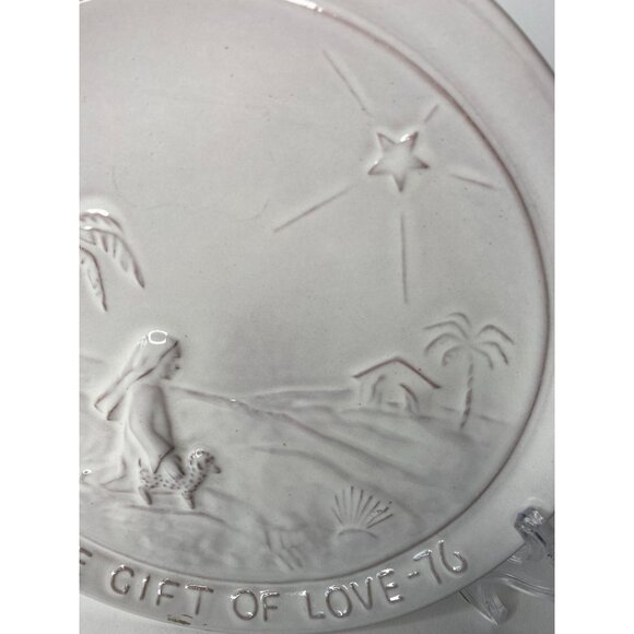 Frankoma 1976 Gift of Love XMas Plate - Picture 5 of 11